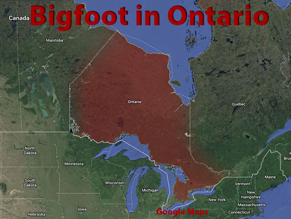 Ontario Bigfoot Hotspot